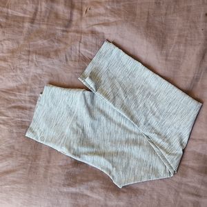 Lululemon cropped striped leggings